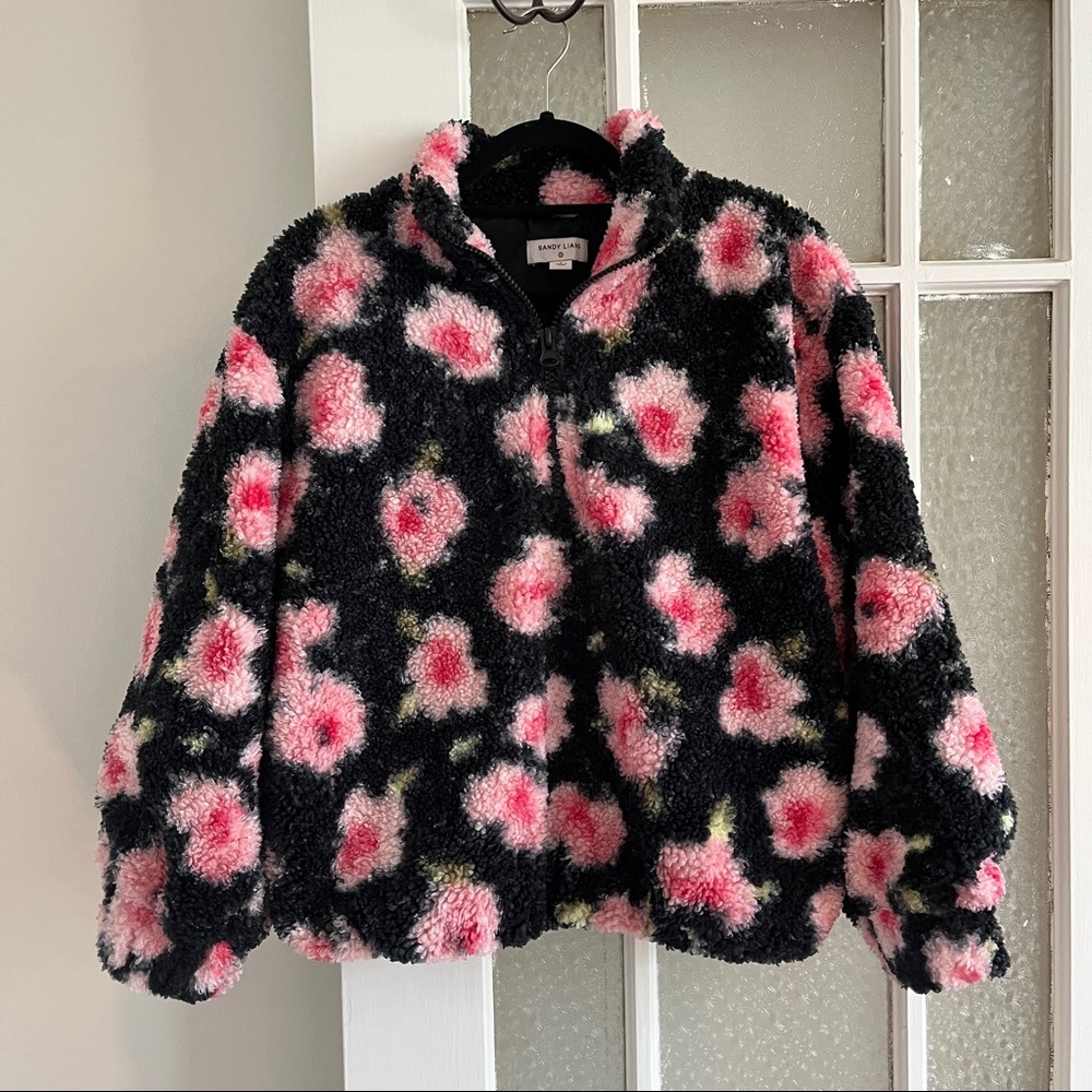 Sandy Liang x Target half zip pullover fleece